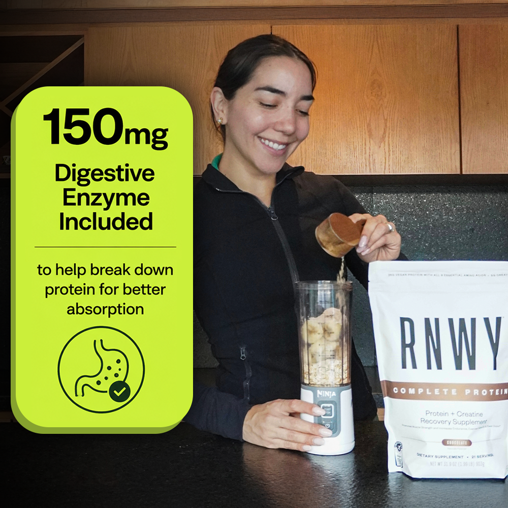 RNWY digestive enzyme blend supporting easy digestion